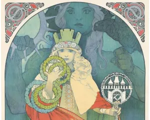 Alfons Mucha jako malíř, kreslíř i designér