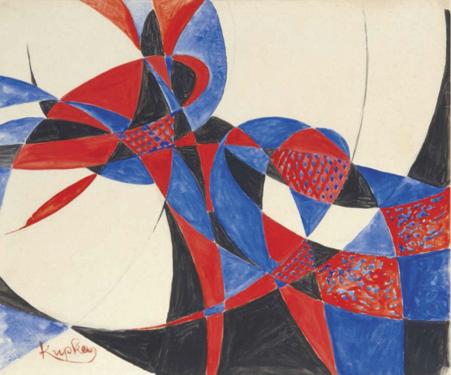 František Kupka: Studie k nebo podle 