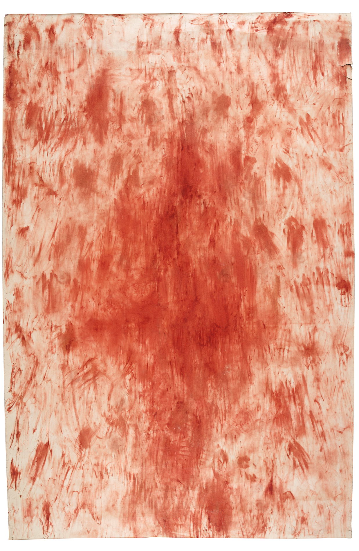 Margita Titlová Ylovsky / Kresba rtěnkou č. 3 / 1984 / rtěnka, papír / 330 x 215 cm / vyvolávací cena: 430 000 Kč