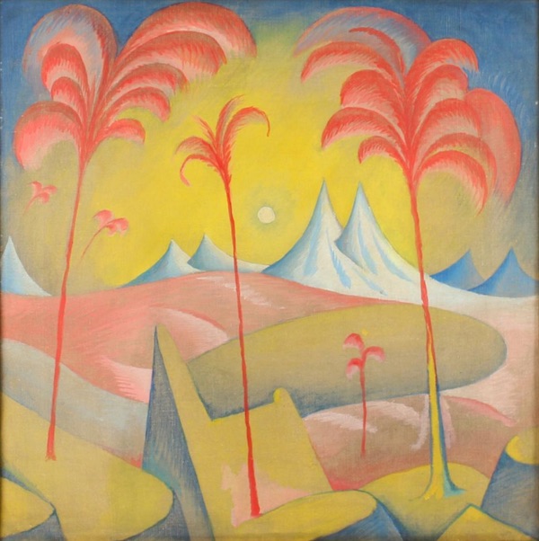 Jan Zrzavý: Fantastická krajina, 1910–13,