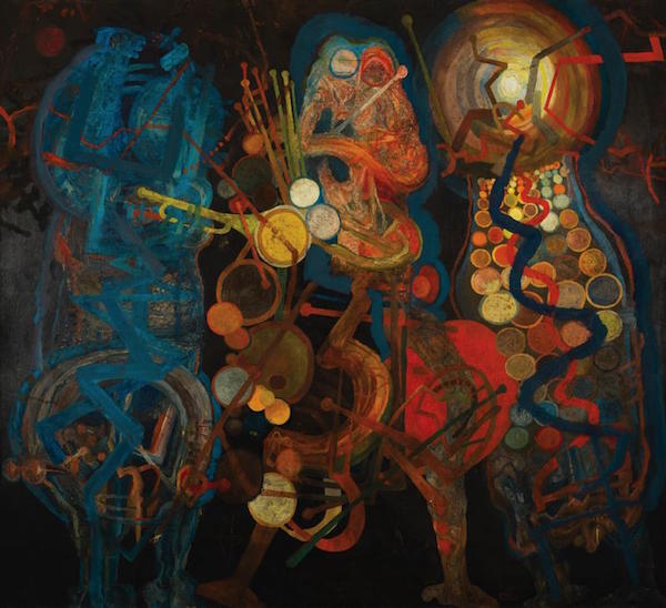 Jiří Anderle: Hudebníci, 1993,