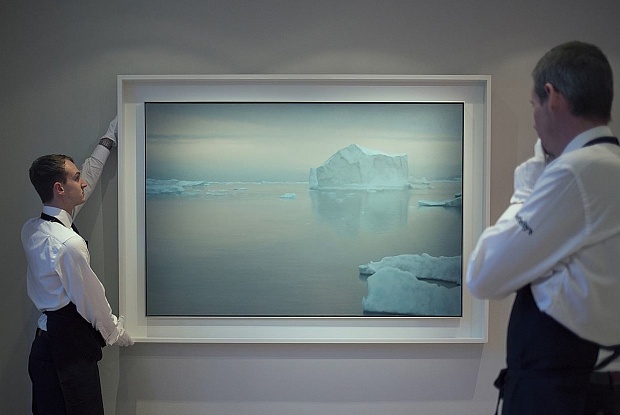 Gerhard Richter: Eisberg, 1982, foto: Sothebys