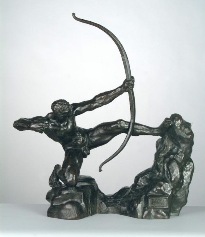 Emile Antoine Bourdelle: Hérakles napínající luk, 1909