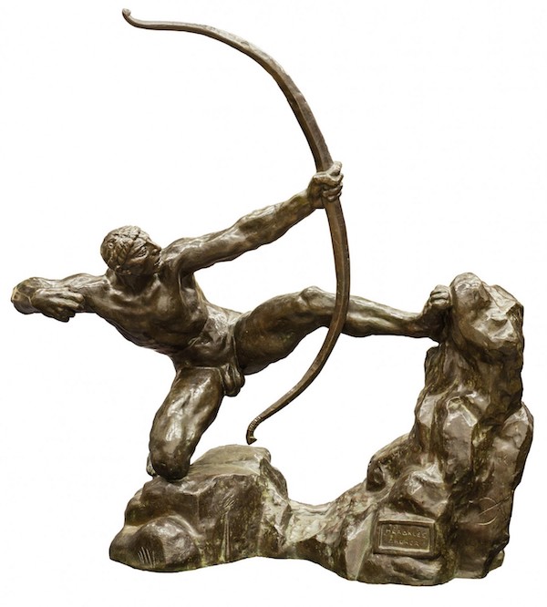 Emile Antoine Bourdelle: Hérakles napínající luk, 1909