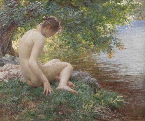 Vlaho Bukovac: Slunečný den, 1908