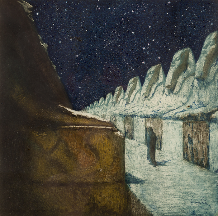 František Kupka: Cesta ticha, 1903