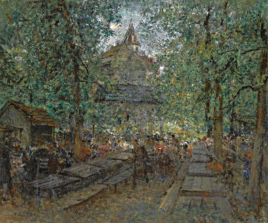 Oldřich Blažíček: Cafe Nussbaum, Berlín,