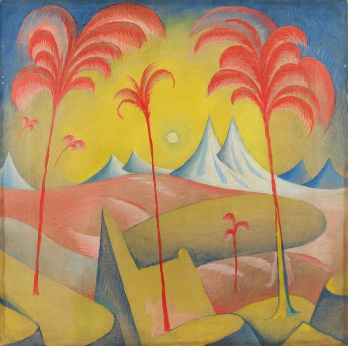 Jan Zrzavý: Fantastická krajina, 1913–14,