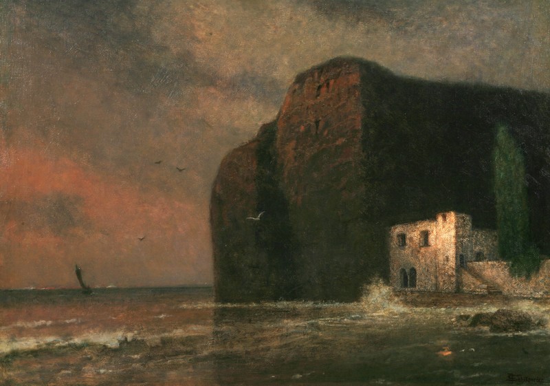 Jakub Schikaneder: Podvečer v zálivu, 1920