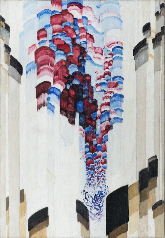 František Kupka: Tryskání II, Národní galerie Praha