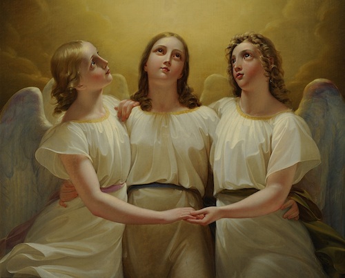 František Tkadlík: Tři andělé / 1822